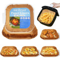 Luftfritteuse Einwegpapierquadrat